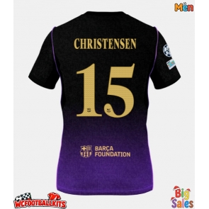 Barcelona Andreas Christensen #15 Replica Away Stadium Shirt 2026-27 Short Sleeve